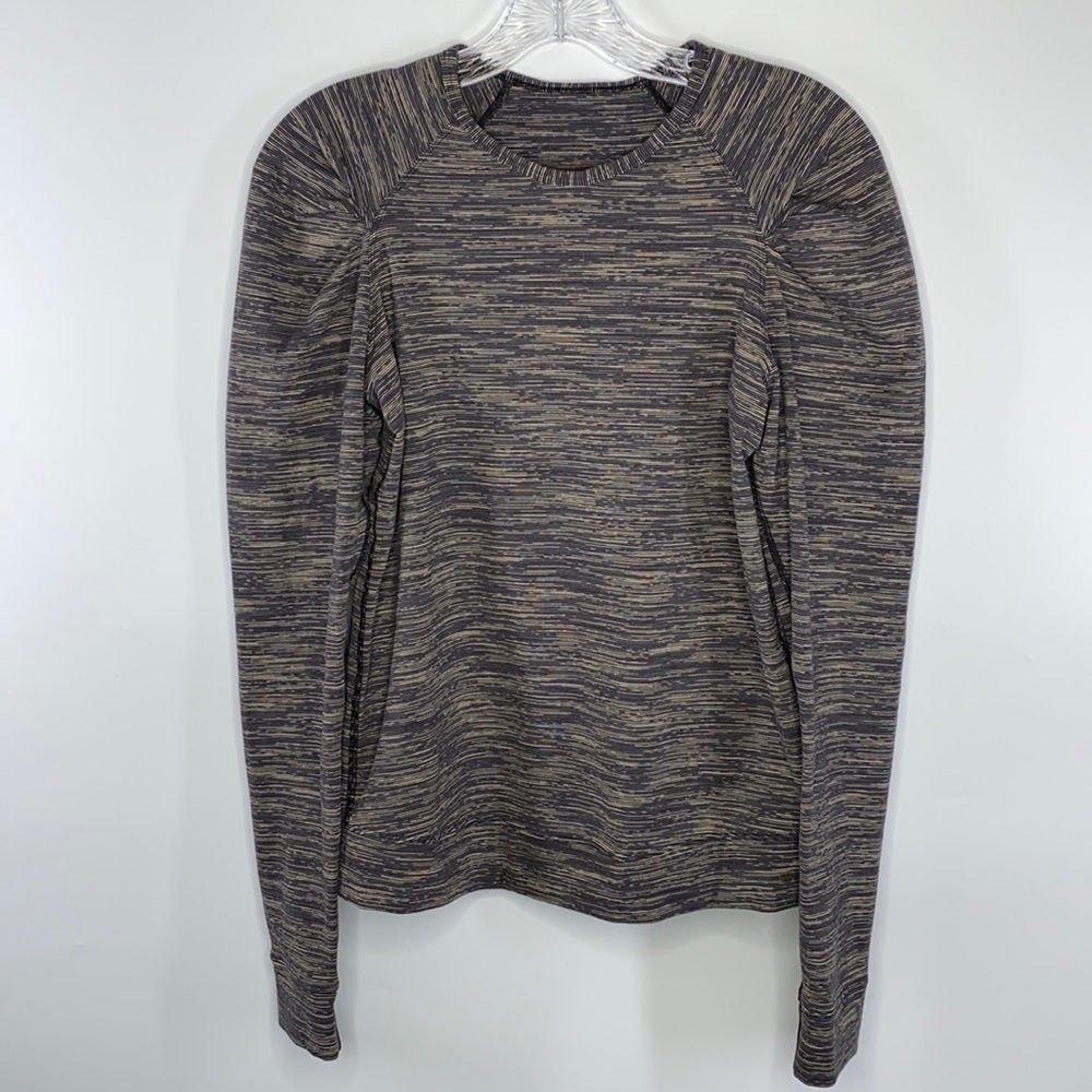 Lululemon Lab City Pullover Long Sleeve Shirt Size 4